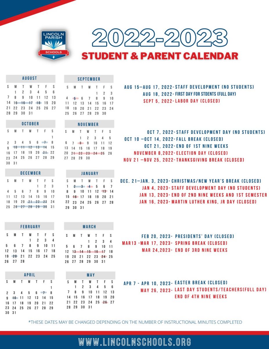 22-23 LPS calendar